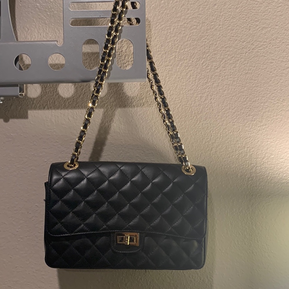Roberta Rossi gold crossbody/ shoulder bag